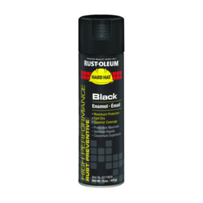 SPRAY PAINT;GLOSS BLK;15OZ
